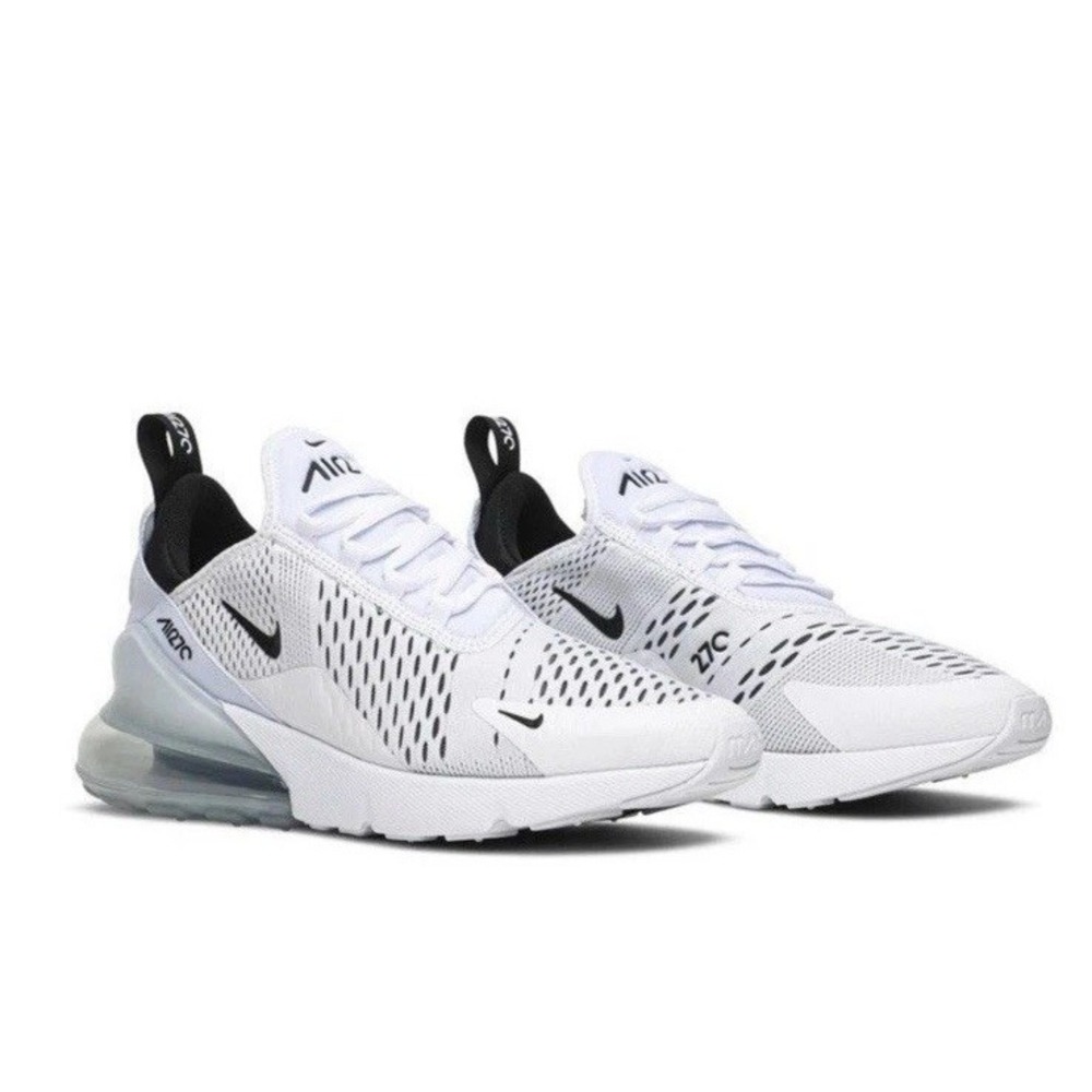 Nike Air Max‎ 270 White Black AH6789-100 Women's Sizes New